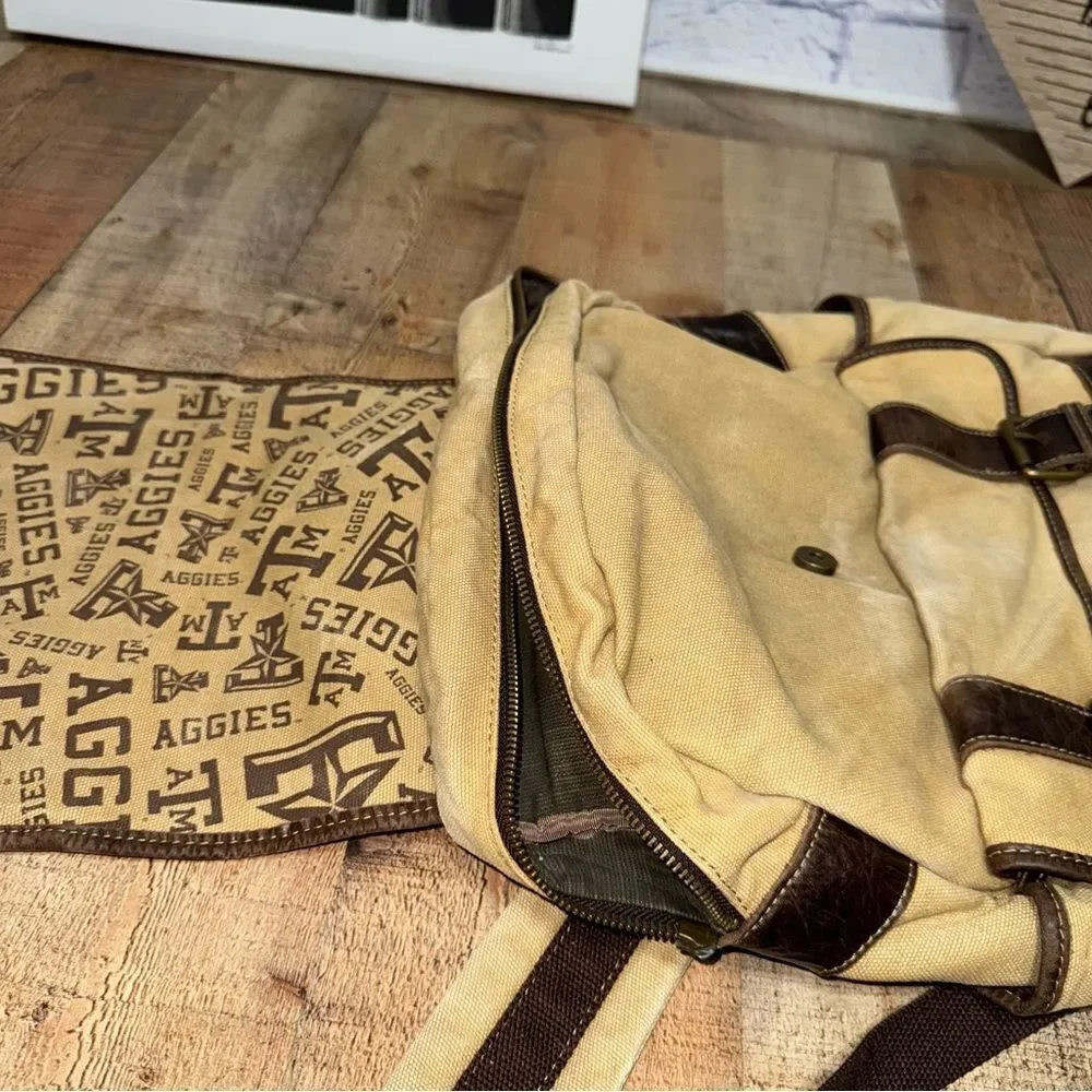 Fossil ATM aggies backpack A&M **has flaws** rare hard to find